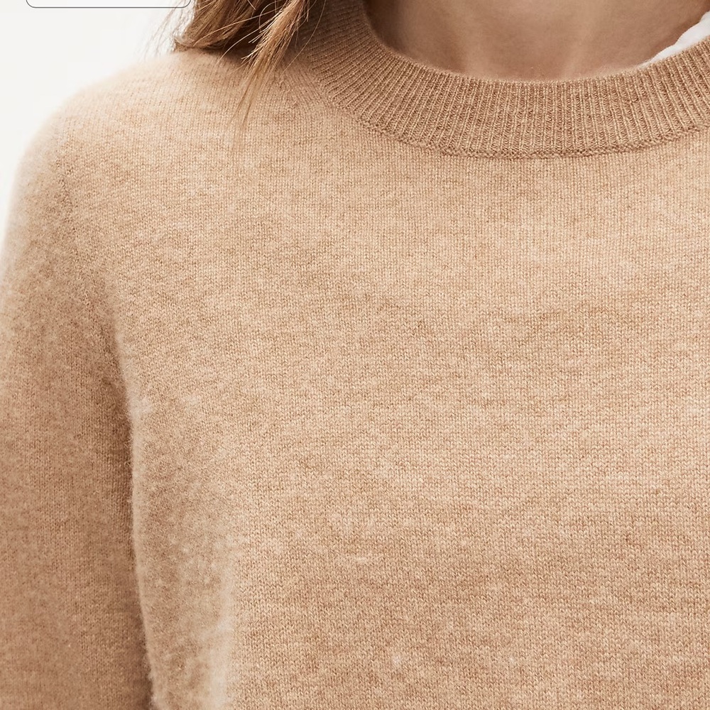 J. Crew Cashmere classic-fit crewneck sweater Size Small - Picture 2 of 8